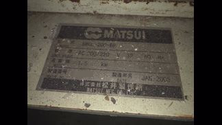 松井製作所製粉砕機の詳細画像|1枚目