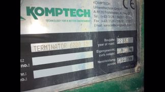 KOMPTECH製破砕機の詳細画像|1枚目